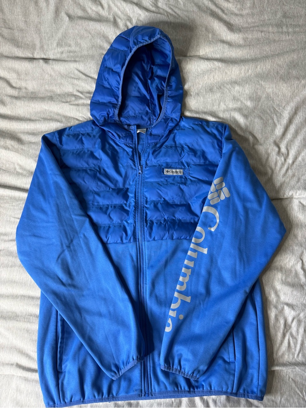 Columbia Men's Royal Blue Hooded Performance Jacket